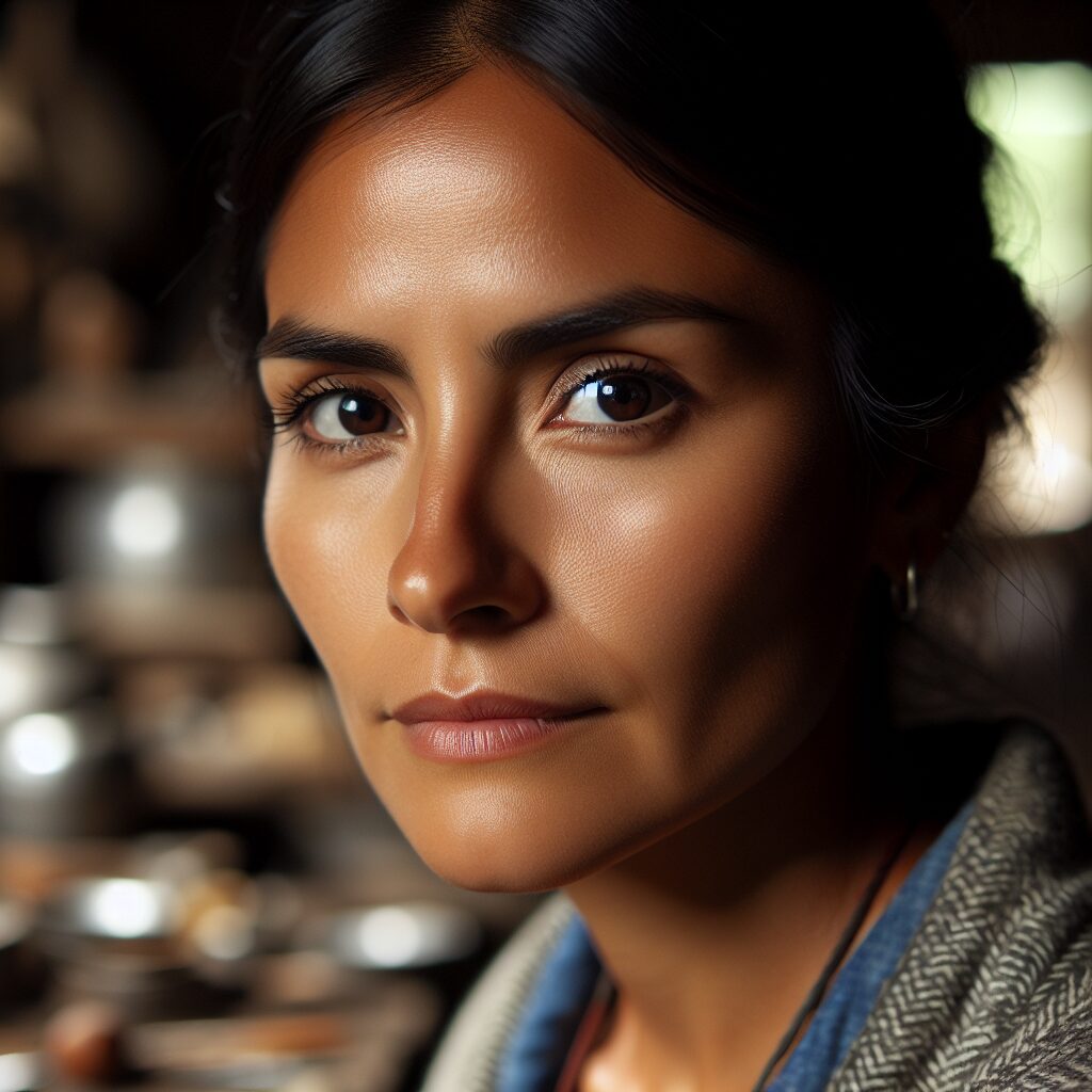 Lucia Ramirez, master silversmith